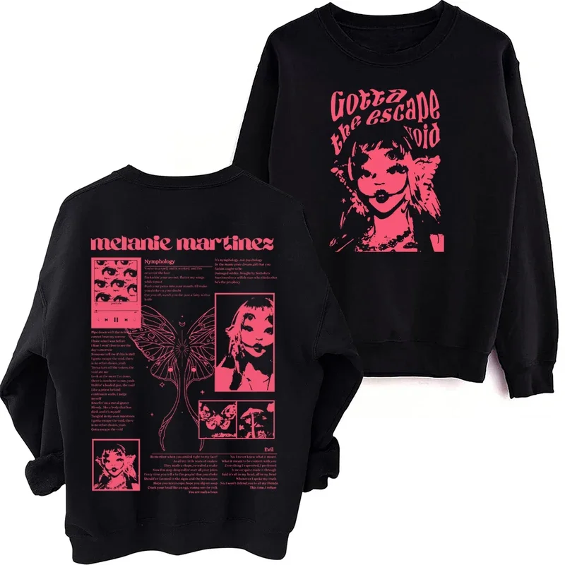 

Melanie Martinez The Trilogy Tour Sweatshirt Man Woman Harajuku Round Neck Long Sleeve Oversized