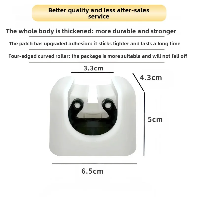 

YM Punching-Free Suction Cup Mop Clip Wall Hanging Broom Rack Multi-Functional Storage Hook for Cleaning Tools Organizer