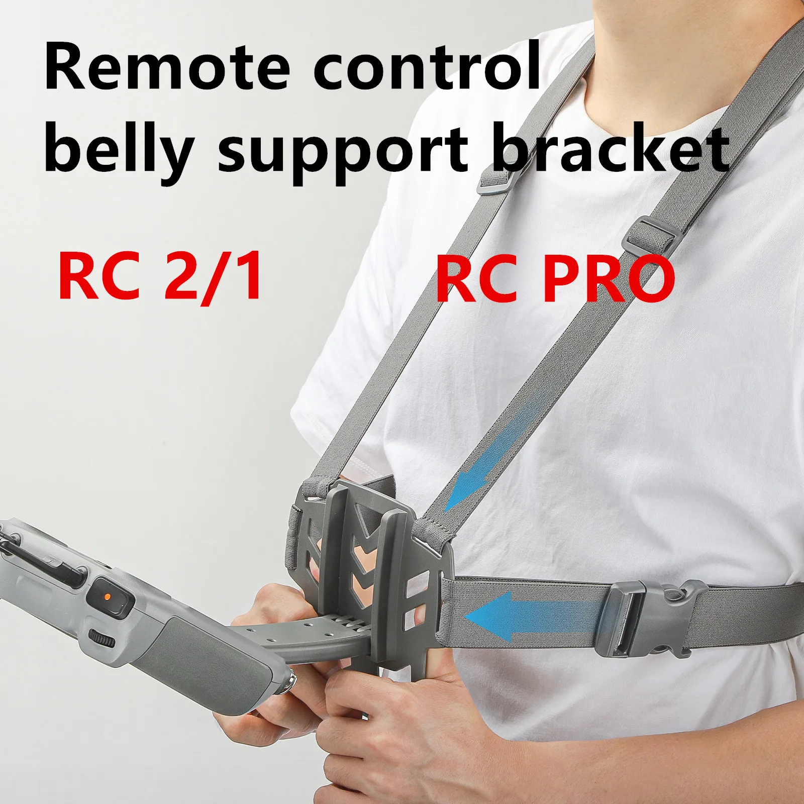 Waist Support Mount for Controller for RC 2/PRO Remote Control Bracket with Back Chest Strap for DJI Mini4 Pro Accessories