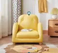 Yellow- leather