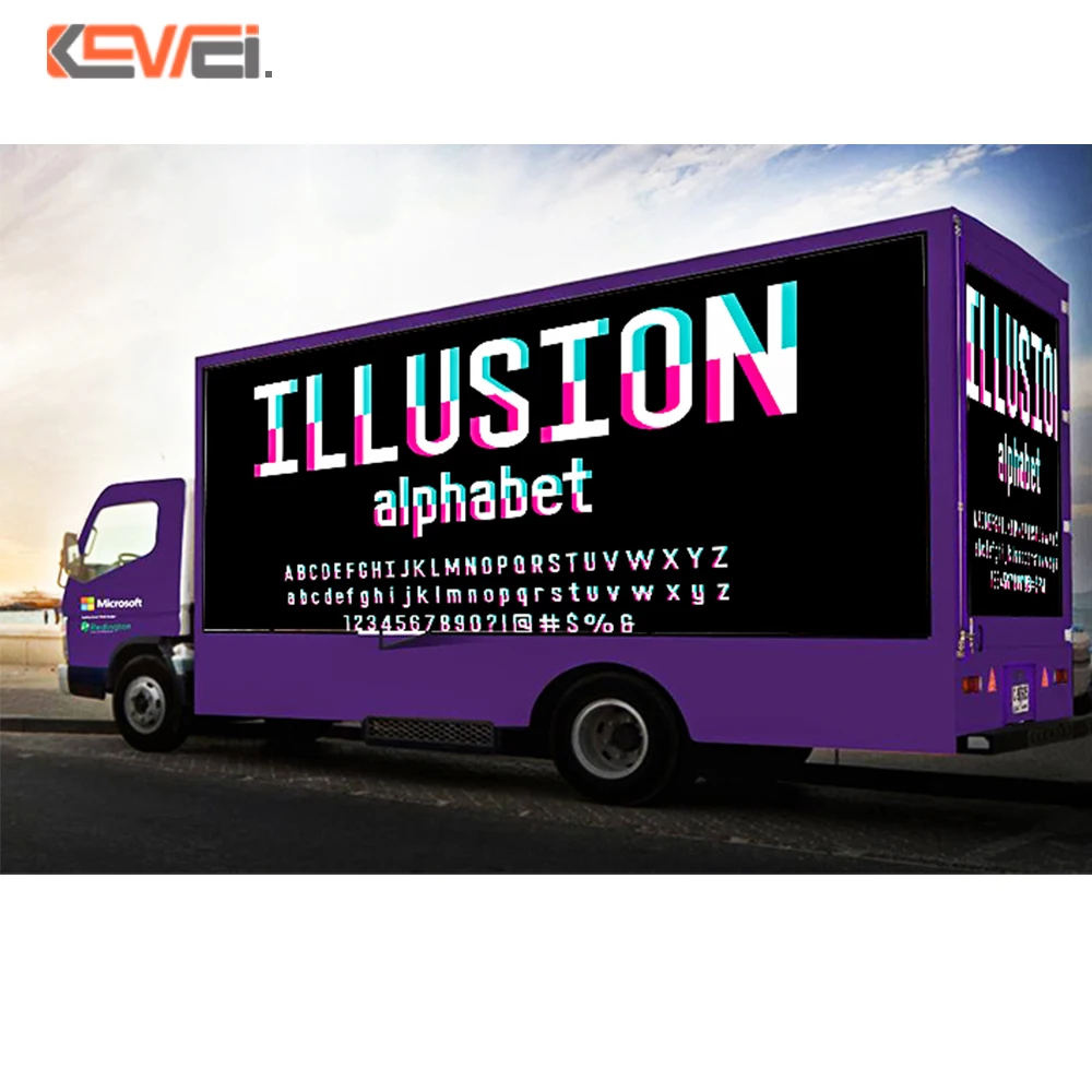 Digital Outdoor Connection Board Module Truck Solar Trailer Mobility Scooter Type Custom Car Rear Window Led Display Mobile.