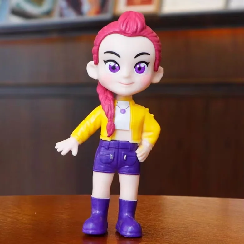 جديد 2025 أنيمي Kpop الشيطان هنتر دمية رومي ميرا زوي شخصية لعبة من الفينيل صندوق أعمى قناع حلية هدية الكريسماس عمل الشكل