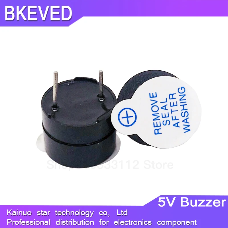 10pcs Active Buzzer Alarm 3V 5V 15V 12*9.5mm Sounder speaker Buzzer