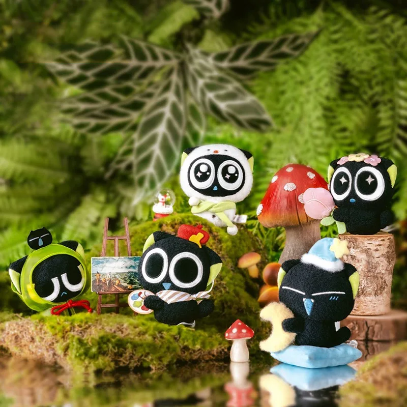 

Luo Xiaohei Chronicles 2 Four Seasons Journey Adorable Plush Keychain Kawaii Cute Bag Decoration Gift