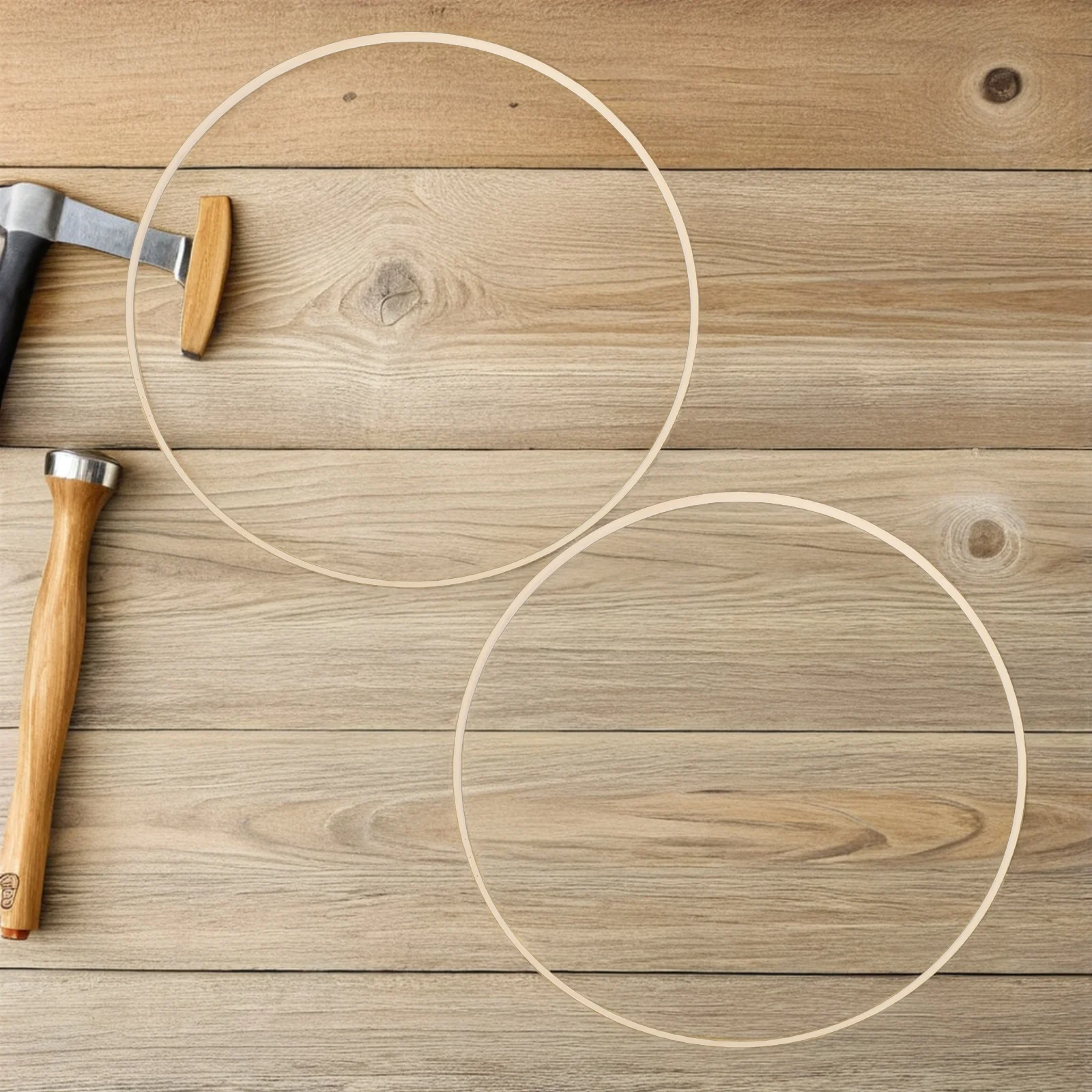 

10Pcs Bamboo Floral Hoops Wreath Rings DIY Wedding Decor Macrame Wall Hanging Garland Craft Supplies Wreath Hoop