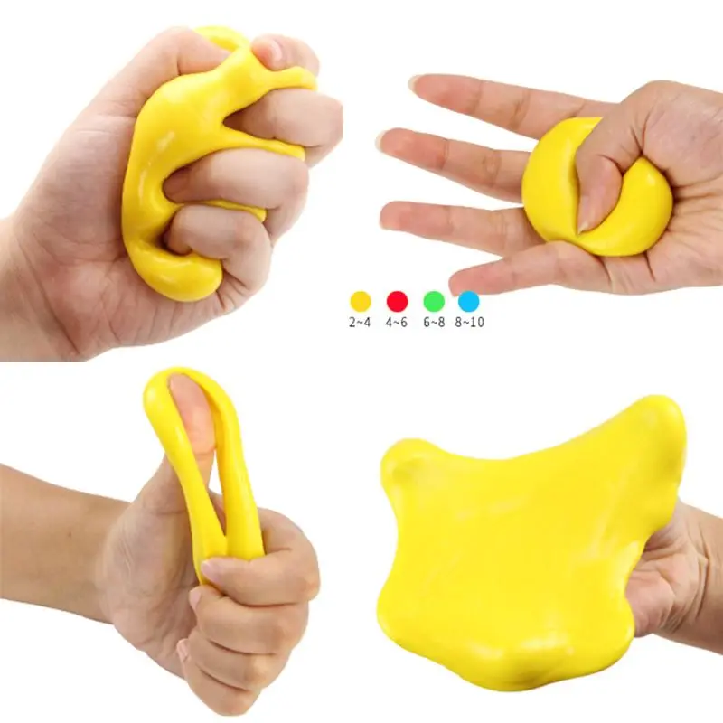 Finger Recovery Toy Kids Hand Putty Training Supplies Portable Bright Color Table Game for Creative Baby Drop shipping