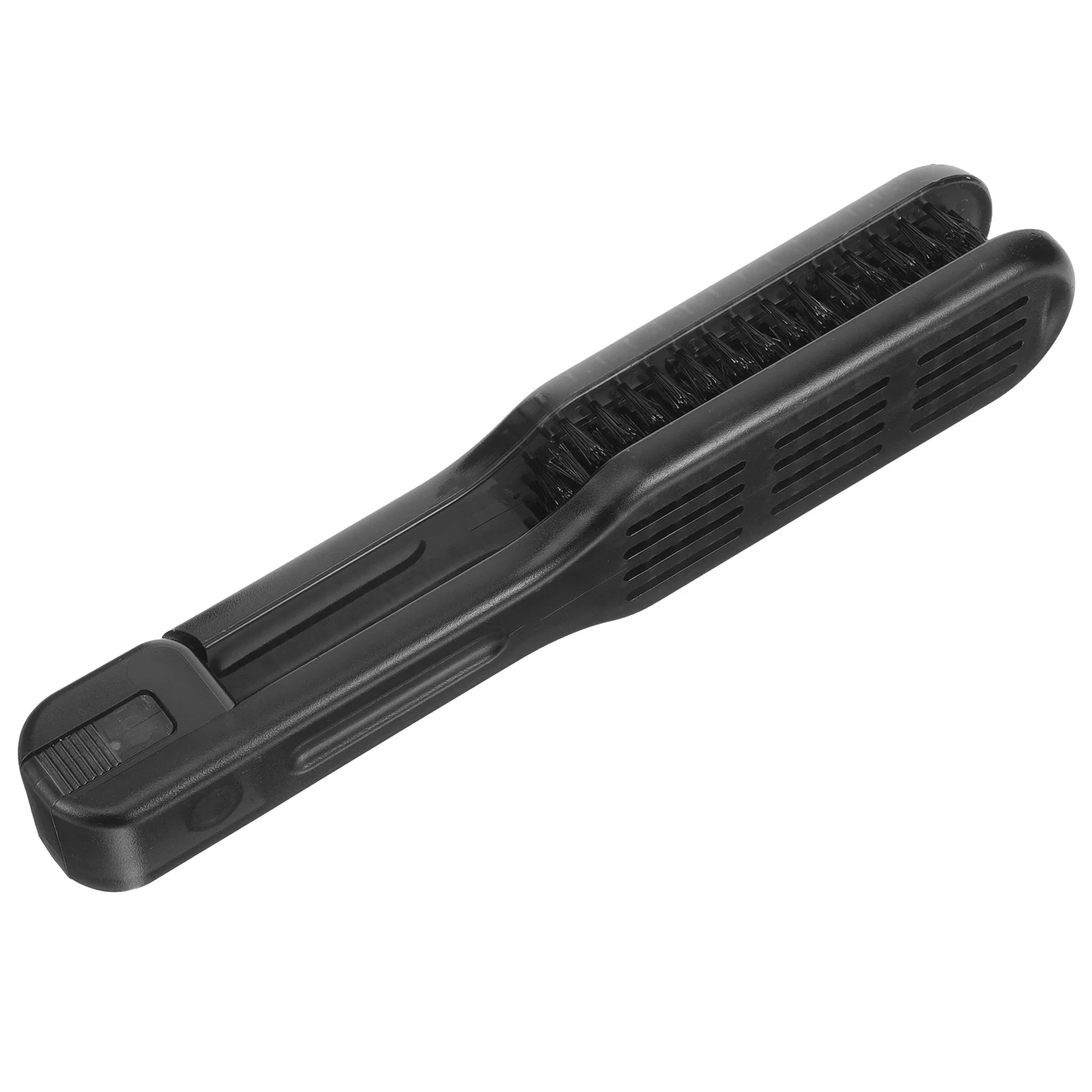 

Hair Straightening Comb Double Sided Clamp Brush Antistatic Fast Accurate Styling for Curly Straight Medium Long Hair