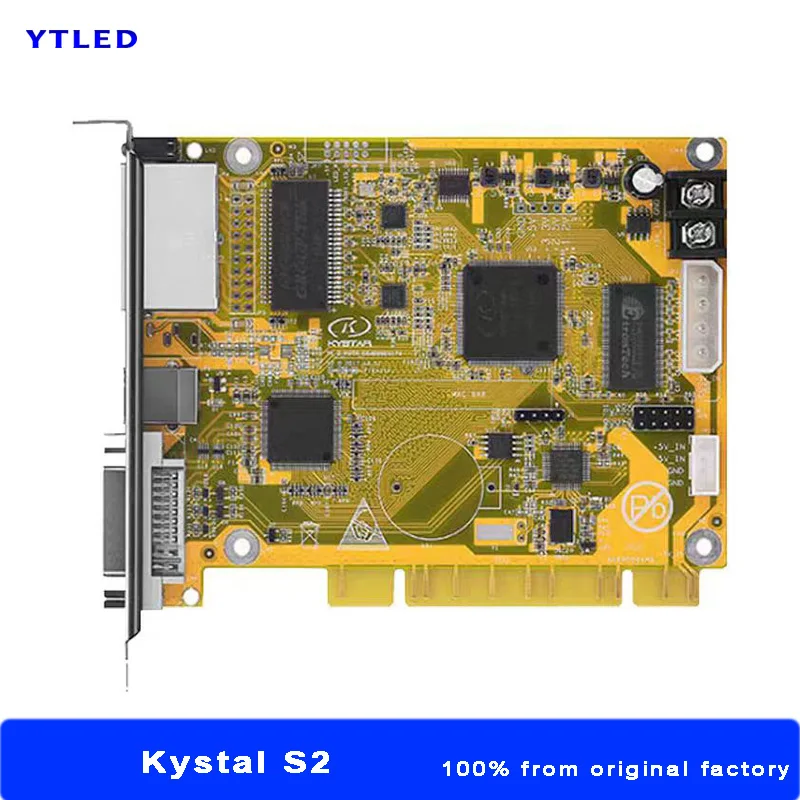 

KYSTAR Full Color LED Sending Card S2 Working With Kystal Receiving Cards G616,G612,G608 Support 1280 x 1024 Pixels