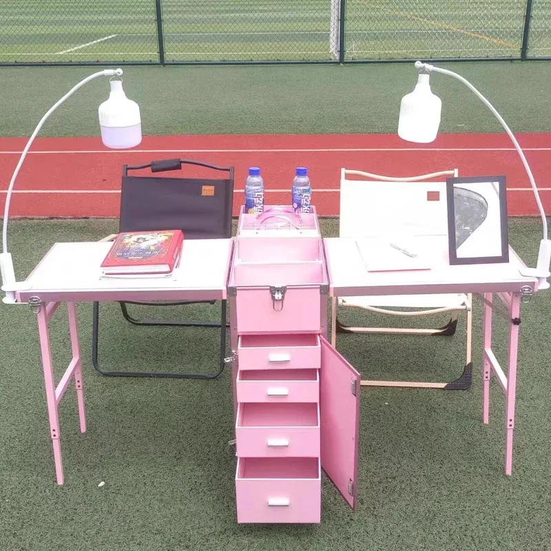 Compact Station Nail Desk Table Portable Recording Manicure Nail Desk Makeup Scrivania Unique Tavolo Manicure Hotel Furniture