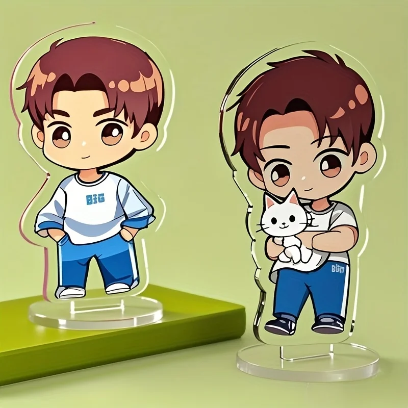 2D Flat,Customizable Acrylic Decorative Sign Holders with Cute Anime Cartoon Character Photos Are Perfect for Adding a Touch of