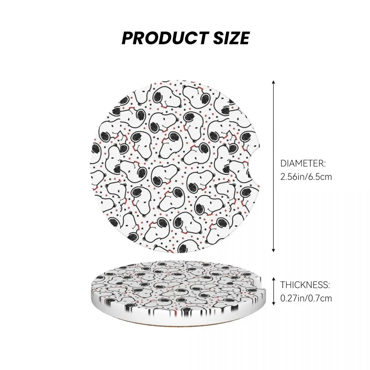 سنوبيس كأس السيارة كوست العالمي اكسسوارات السيارات الداخلية سنوبي حامل أكواب الفول السوداني جزءا لا يتجزأ من الحلي قاعدة أكواب السيراميك