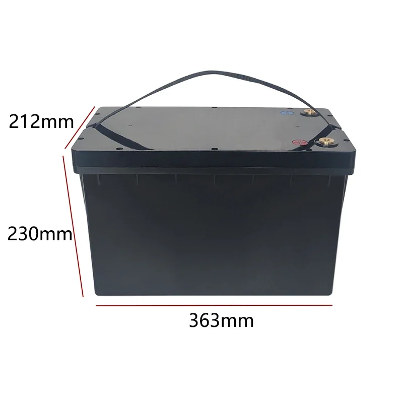 90Ah 105Ah LiFePO4 Battery Storage Case Screw Fixation 12V 120Ah 150Ah 200Ah 210Ah 280Ah Solar Battery Case RV Yacht Battery Box