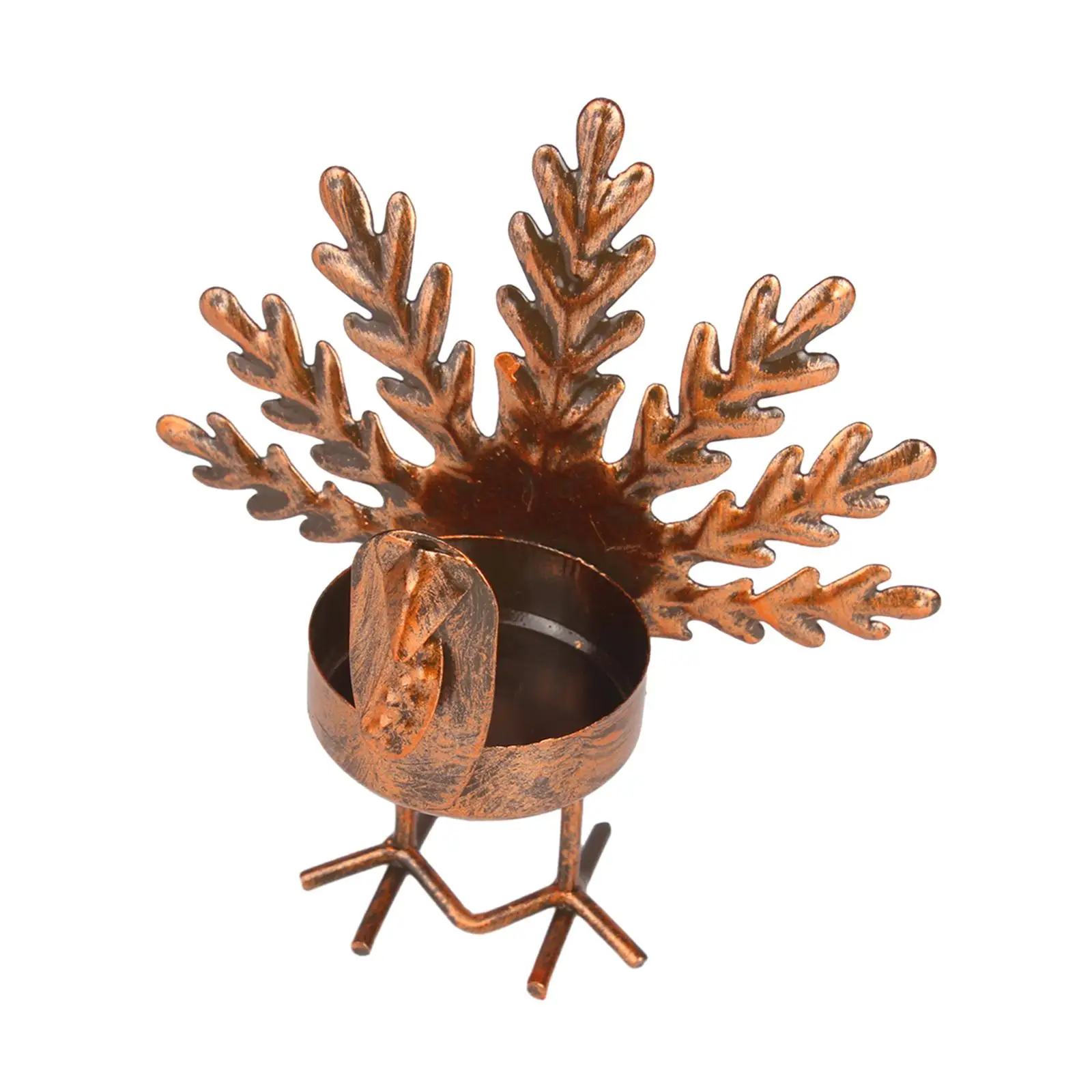 Turkey Tealight Candle Holder Candleholder Kitchen Decor for Coffee Tabletop