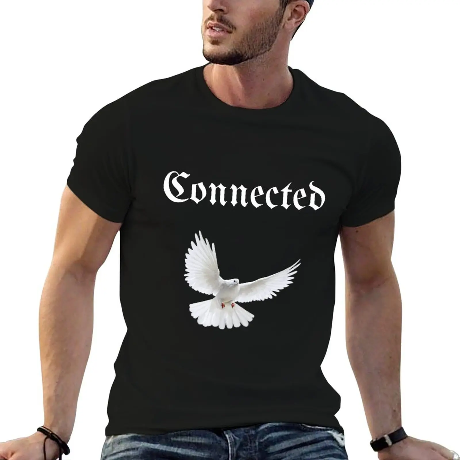 Tied together T-Shirt Large Size Breathable Tee