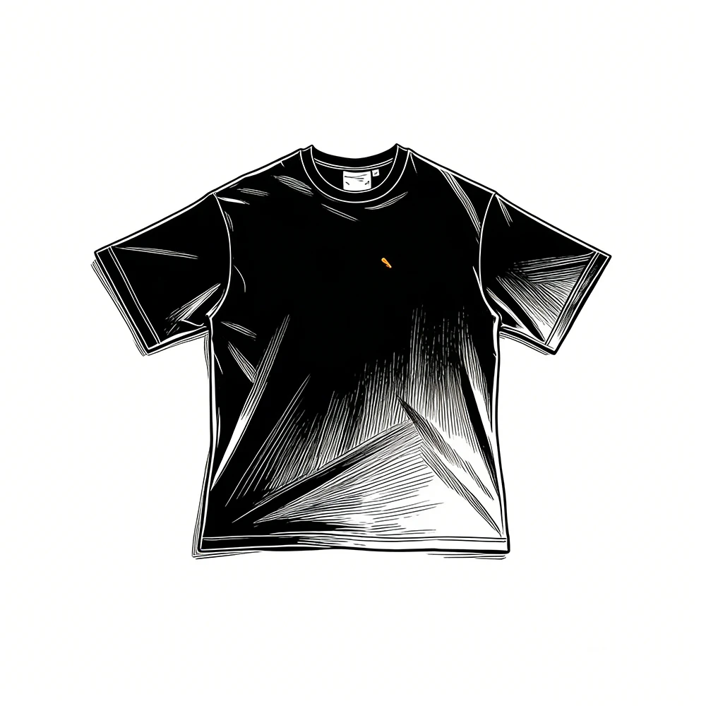 SY-101    Unisex Cotton Short Sleeve Tee Jogger T-shirt Summer Tracksuit Top Halloween Orange Gradient Printed Black Short Sle