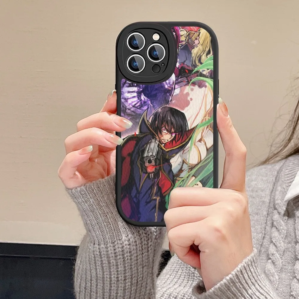 Code Geass Anime Phone Case Hard Leather For iPhone 14 13 12 Mini 11 14 Pro Max Xs X Xr 7 8 Plus Fundas