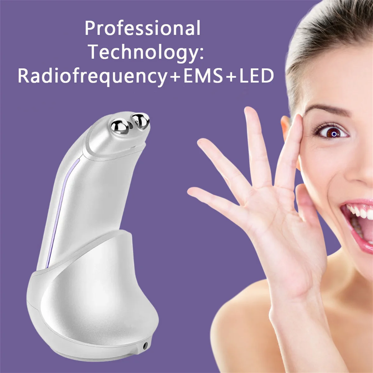 جهاز DEESS GP520 للوجه مكركرنت - أنواع، يقلل من جميع البشرة، الرفع الفوري، يخفي الهالات السوداء، ويقلل الانتفاخ، وينعيم