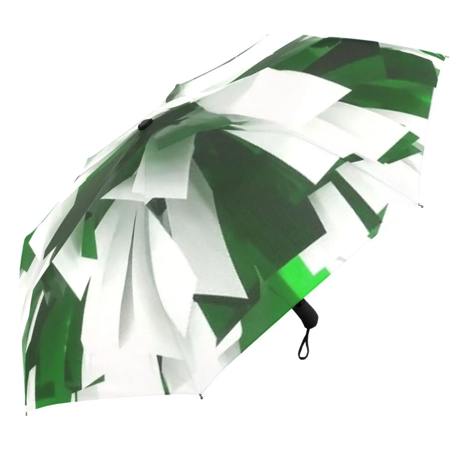 Automatic Umbrella Classic Colorful design Parasol Rain Sun Protection Women  Umbrella Three Folding Portable Umbrella Outdoor