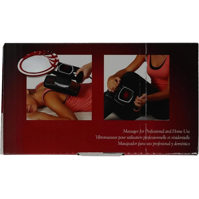 Massageador de velocidade variável, massagem profunda de tecidos, ação orbital para costas e corpo, velocidade ajustável, alta qualidade, durável, qualidade premium