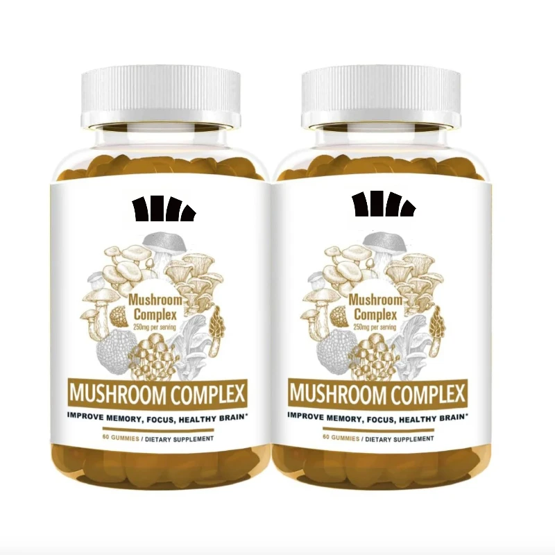 

Грибные жевательные конфеты - добавка для грибов с гривом льва - поддержка здоровья иммунитета