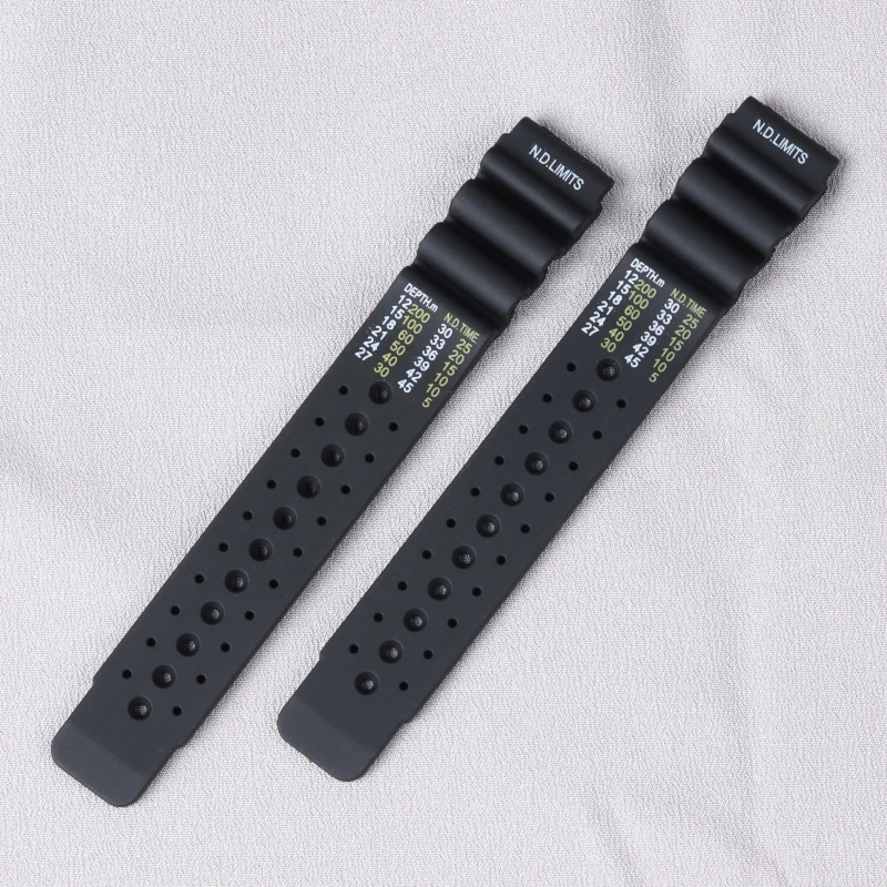 ND الحدود غواص المطاط سيليكون حزام ل رولكس الغواصة ل Seiko SKX007 للمياه شبح الرجال سوار رياضي 20 مللي متر 22 مللي متر 24 مللي متر