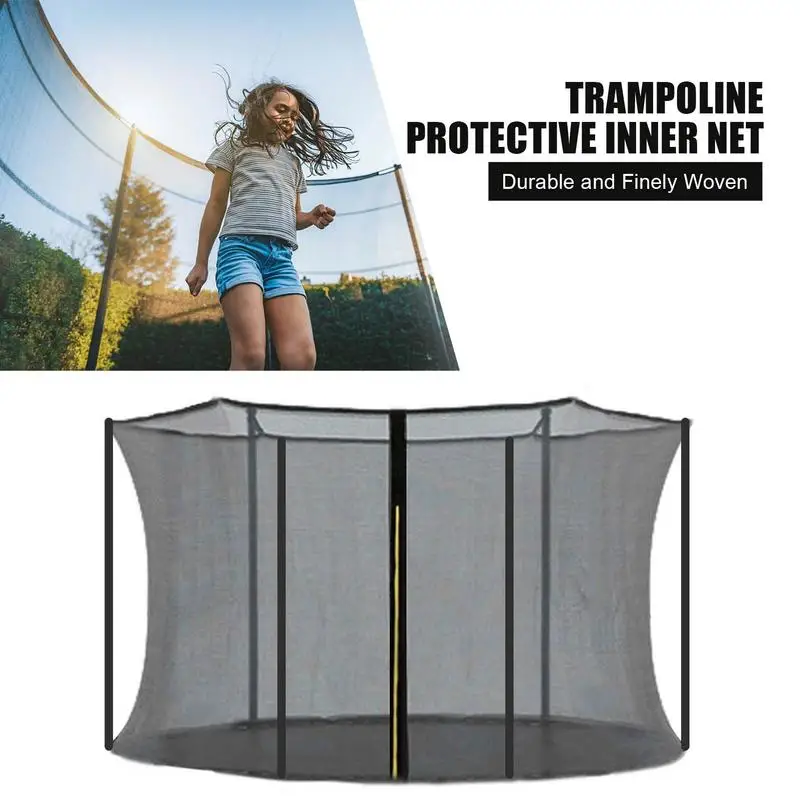 Trampoline Safety Net Trampoline Accessories Replacement Safety Enclosure Net Protective Poles Cover Tube Set Safety Protection