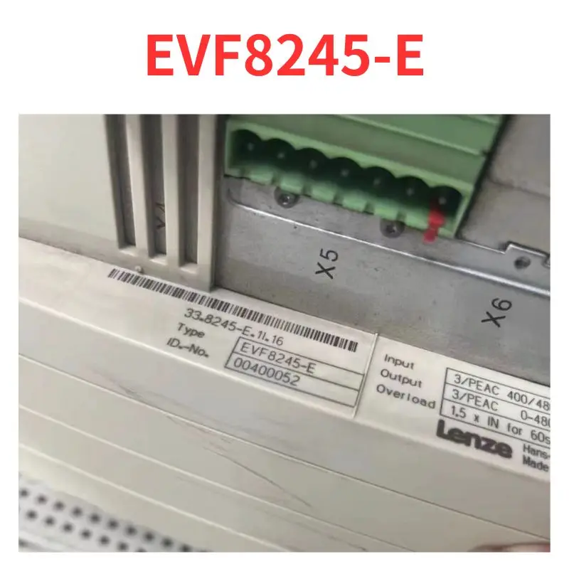 Second-hand    EVF8245-E   inverter   test  OK     Fast Shipping