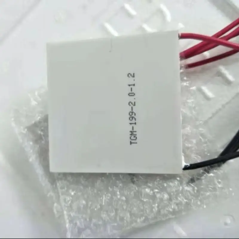 

TGM-199 Thermoelectric Power Generation Chip 2.0-1.2 62*62mm 7V4.8A High Temperature Resistance 260 Degrees Thermoelectric Modul