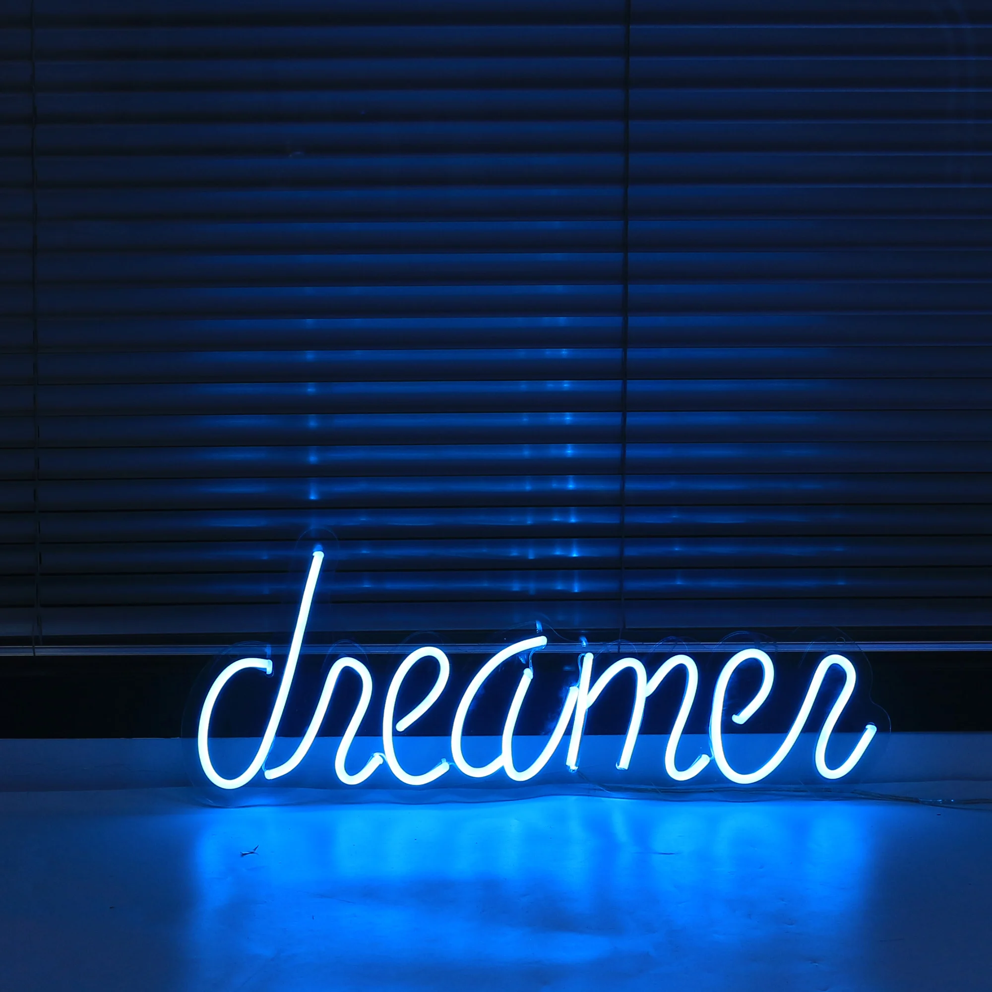 Dreamer LED Light Signs Art Decorative For Shop Logo Bedroom Pub Store Club Nightclub Game Room Wall Decoration Lamp Sign