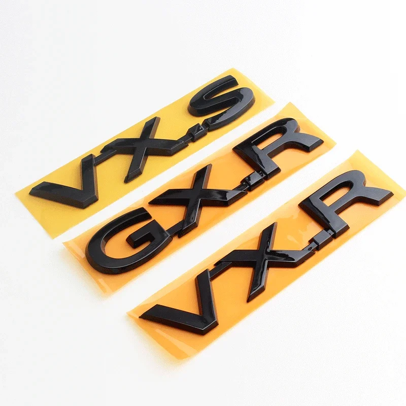 ملصق شعار صندوق السيارة لسيارة Toyota V6 V8 5.7 GXR VXR TXL VXL VXS GXRi VXRi رسالة لاند كروزر برادو ملصق مائي #4