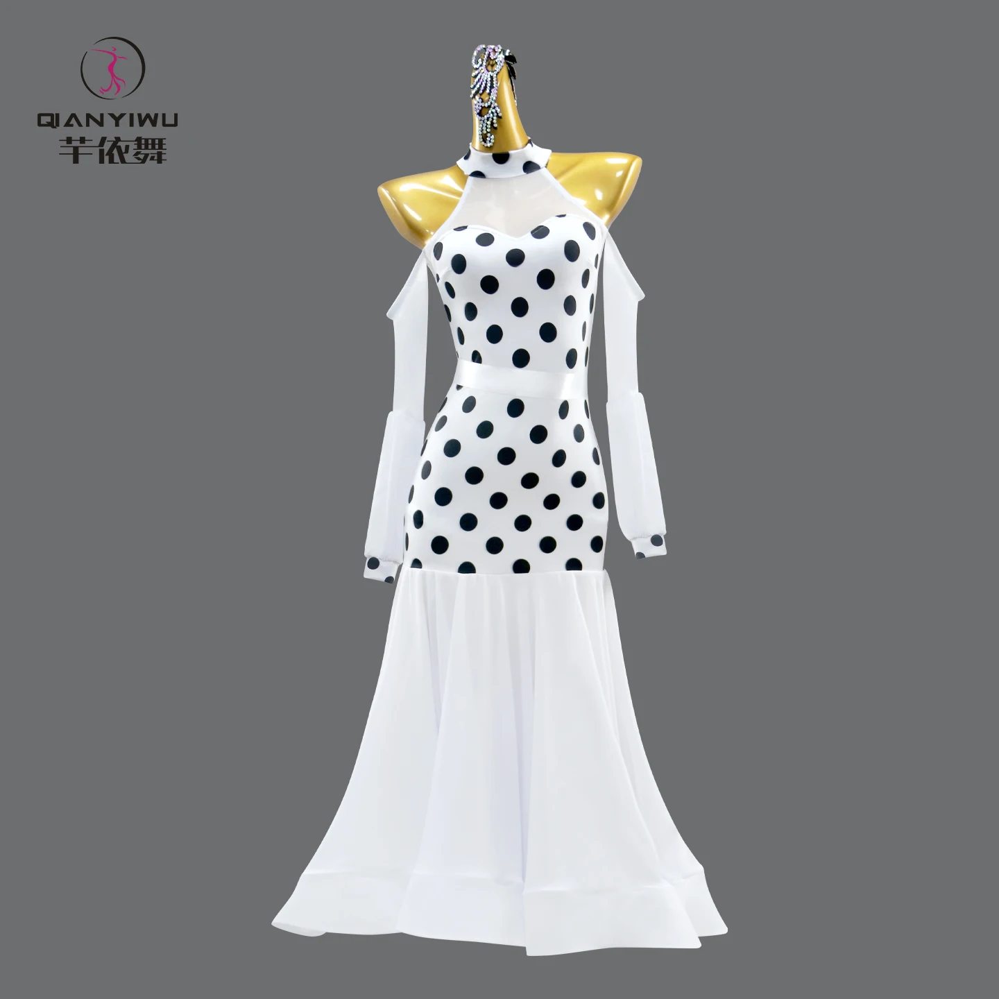 

Girl Dance Dress Fashion Modern Skirt Woman Competition Performance Costume Ballroom Prom 2026 Waltz Match Practice Wear Clothes