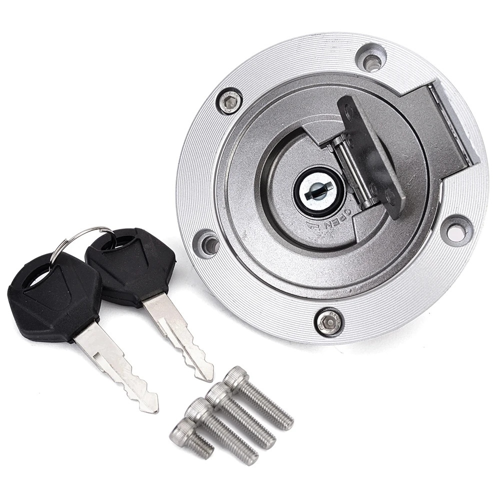 39P2460-00 Fuel Gas Cap Tank Cover with Key for Yamaha FZ1 FZ1S FZ1N XJR1300 FZ1000 XTZ1200 Super Tenere ES XJ6 XJ6F XJ6N V-Star
