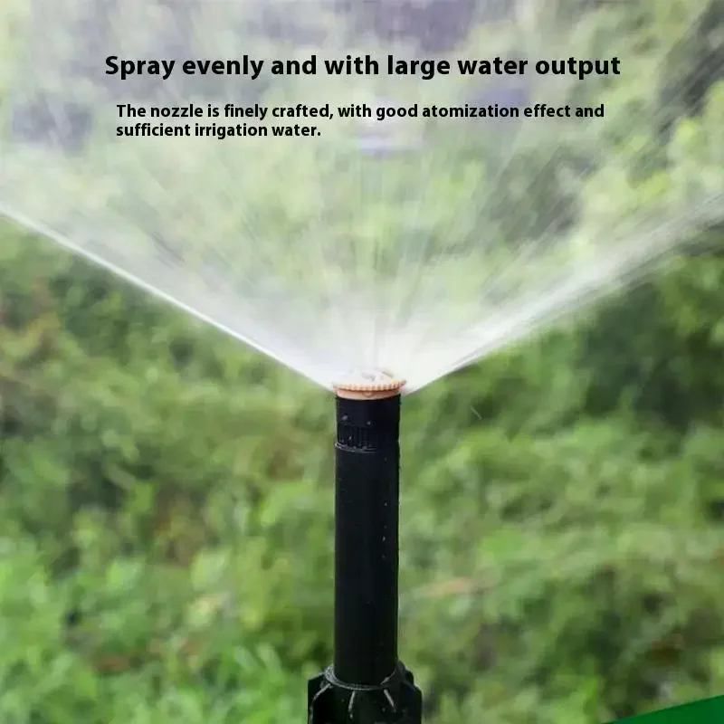 

360° Pop-Up Sprinkler 1/2 Female Thread Buried Lawn Irrigation Nozzle Automatic Lift Scattering Jet Watering System