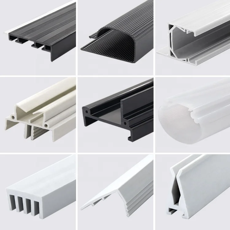 Perfil de línea de extrusión para ventanas y puertas, Pvc, plástico, Upvc, China