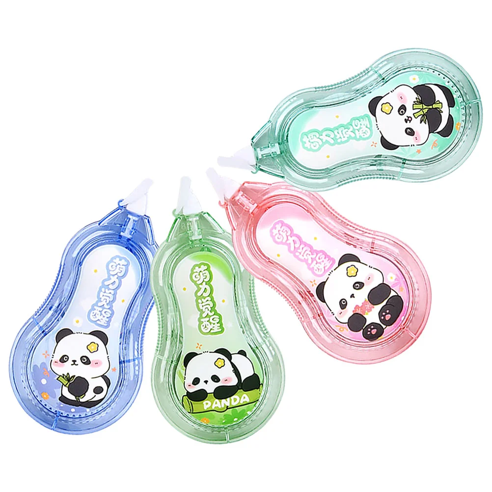 

4 Pcs Correction Tape Erasers Writing Tapes Convenient Student Accessory Classroom Stationery Filling Small Students