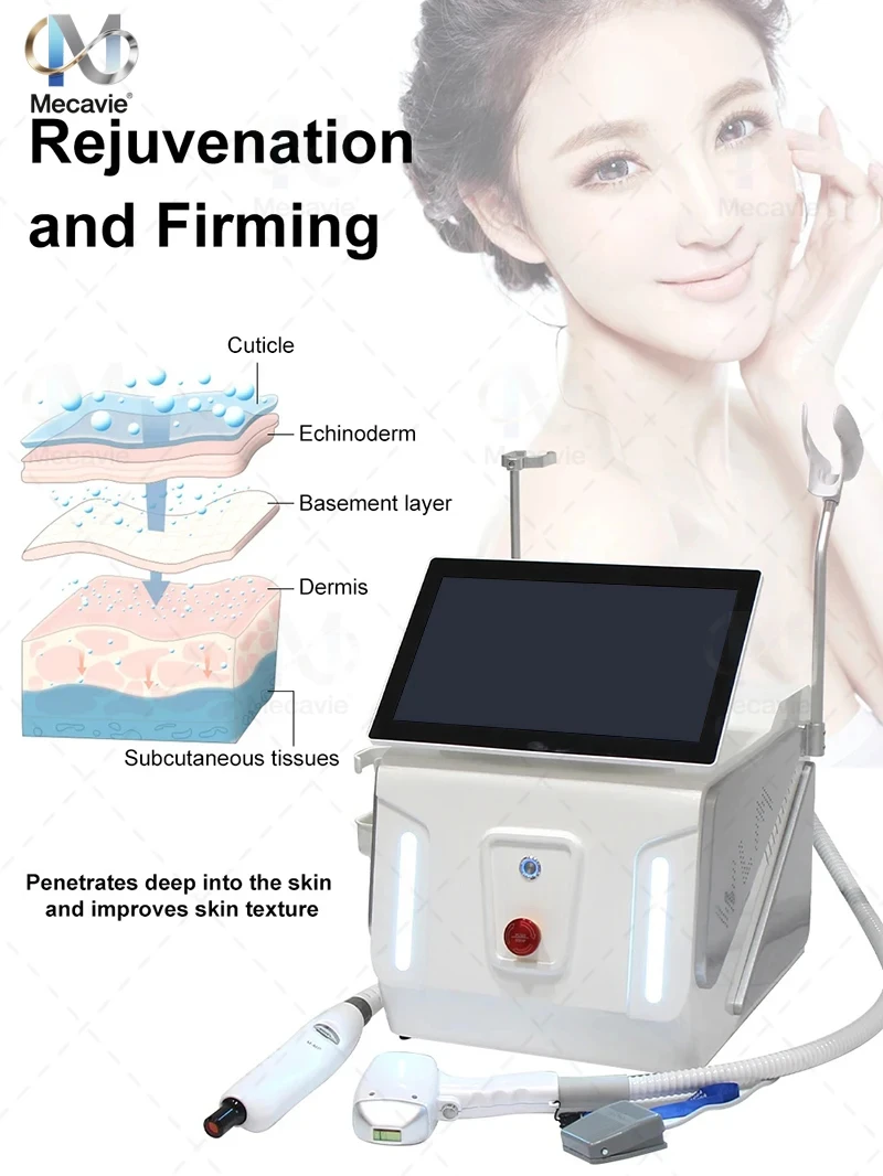 4000 Вт Сопрано 2 в 1 808+ Пикосекундный диодный лазер Устройство для удаления волос Лазерное пикосекундное удаление татуировок Перманентное удаление волос 4000 Вт Сопрано 2 в 1 808+ Пикосекундный диодный лазер Устройство для удаления волос Лазерное пикосекундное удаление татуировок Перманентное удаление волос