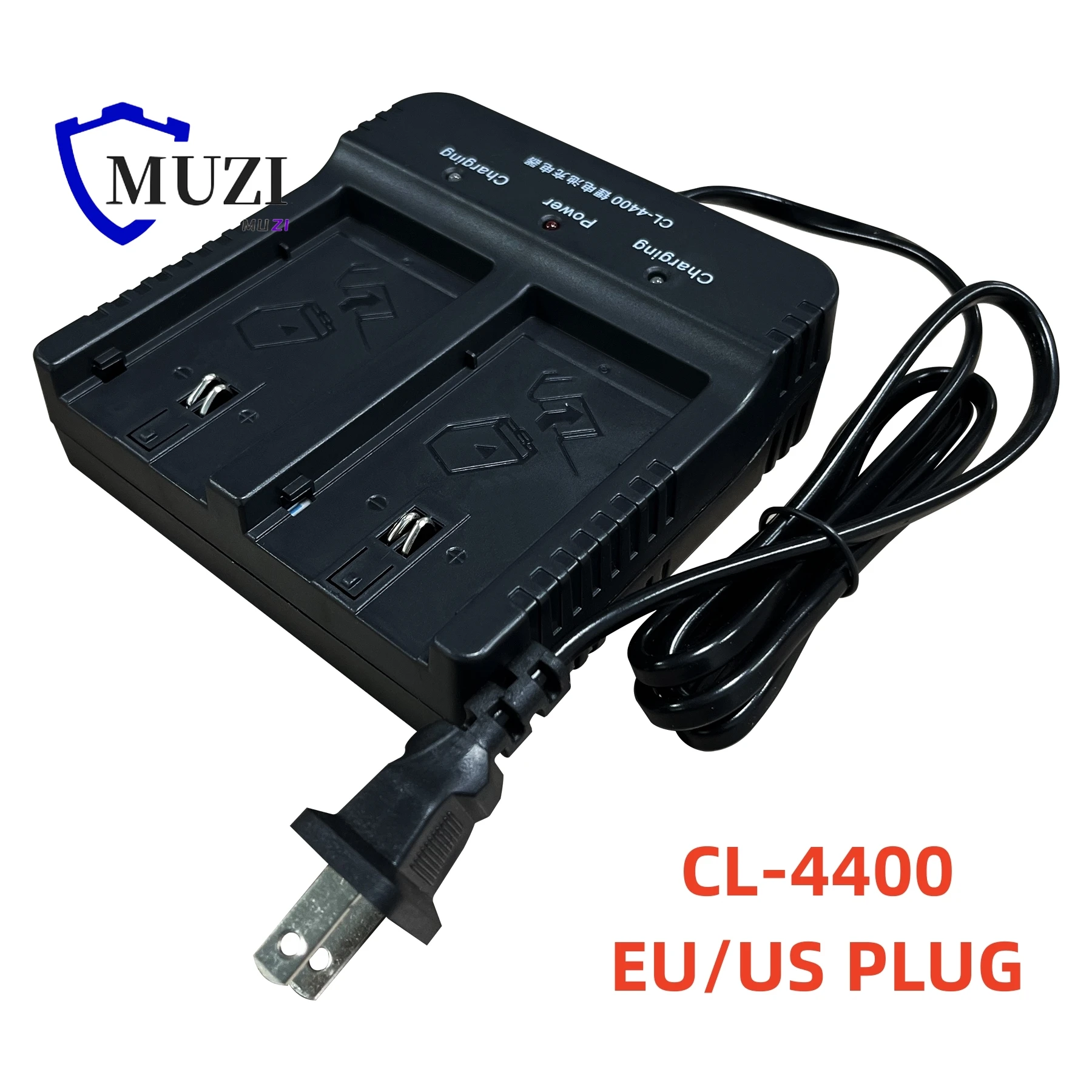 Cargador CL-4400 para Hi-target GNSS GPS RTK V30 V60 V90 F61 F66 H32 BL-5000 BL-4400, batería recargable, cargador dual, enchufe europeo/estadounidense