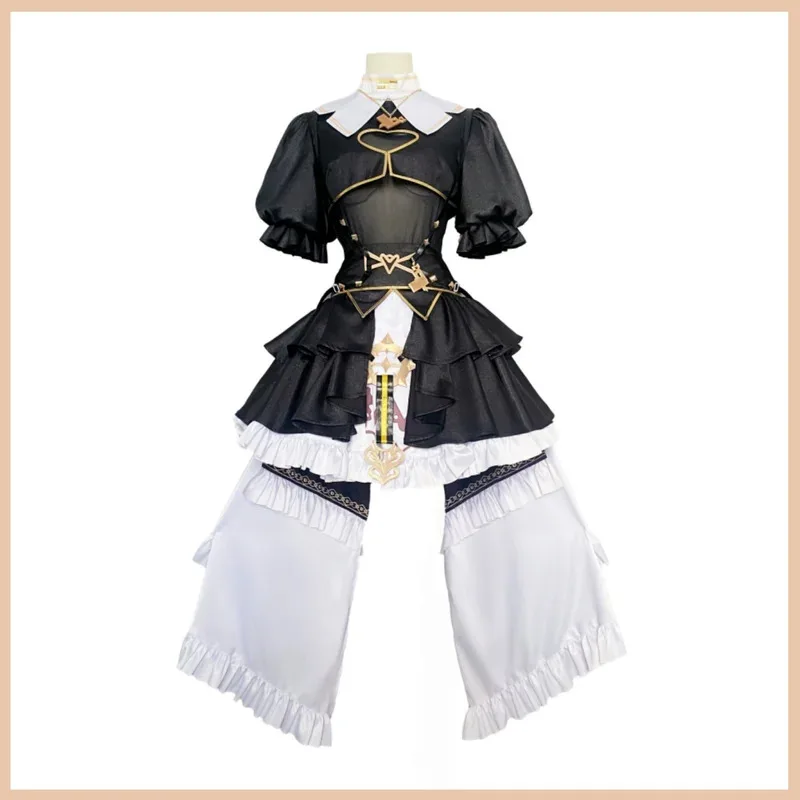 

Виртуальный костюм YouTuber Houshou Marine для косплея VTuber Nun Sister 1st Live Ahoy Gothic Dress Wig Woman Sexy Carnival Suitx; 2'a, 6