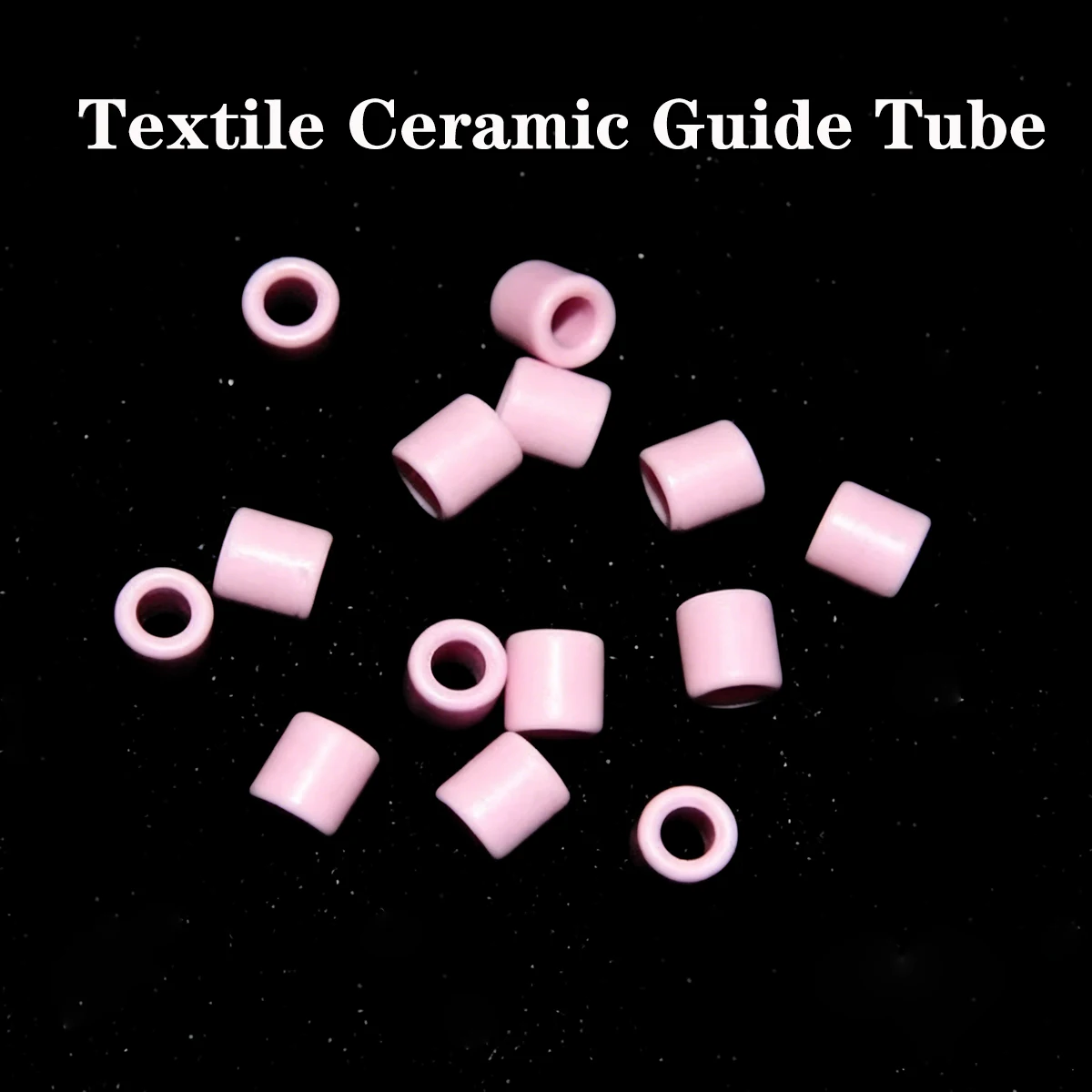 99/95Alumina Ceramic Tube,  Textile Ceramic Pipe for Seamless Underwear Machines, Sock Knitting Machines, Weaving Equipment