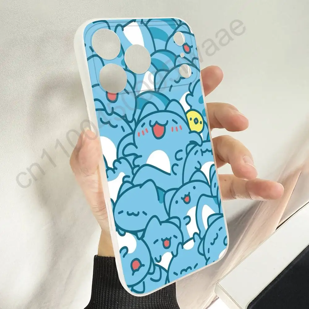 B-BugCat C-Capoo Cat Lovely Phone Case For iPhone 12,16,11,14,13,17,15,Plus,E,Pro,Max,Air,Mini Wireless Charge Magnetic Magsafe