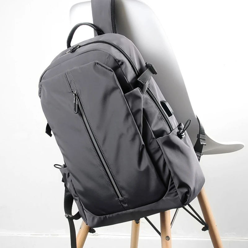 Chikage Fashion Trend Student Backpack Large Capcity Lightweight Commuter Computer Bag Business Commuter Computer Backpack