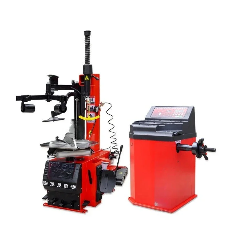 Left hand auxiliary arm tire pick machine, tire disassembly and assembly machine