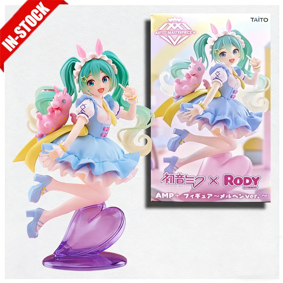 

Оригинальная коллекционная фигурка Taito Hatsune Miku x Rody 17 см AMP Fairy Tale, аниме-фигурка, игрушка, подарок