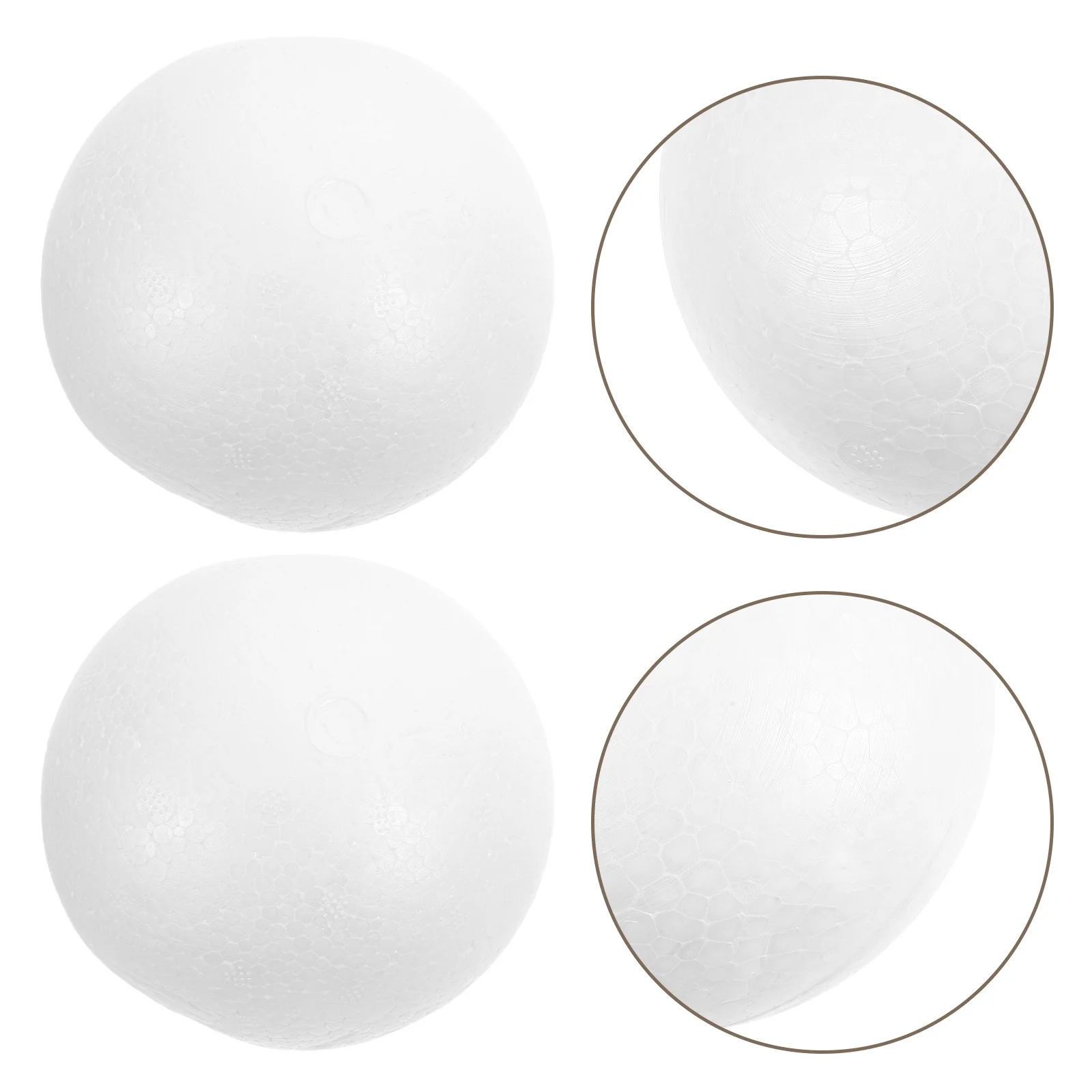 

12pcs 10Cm Balls For Children Ball Craft Craft Projects Kids Diy Painting Ball Ornaments Children Educational Art Supplies