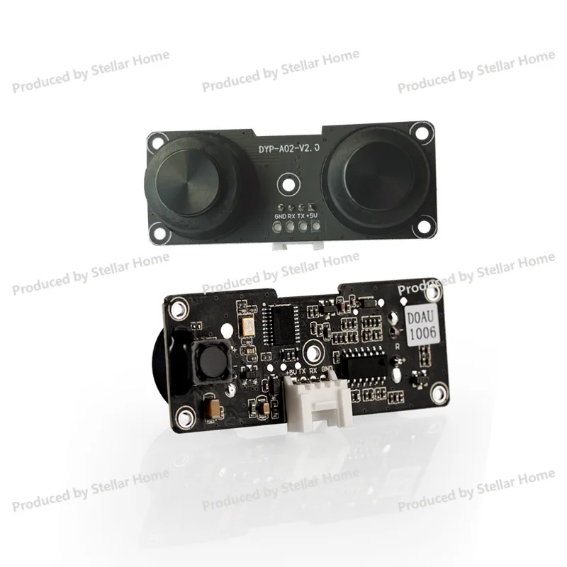 Robot Automatic Obstacle Avoidance Small Blind Area Ultrasonic Distance Sensor Split Waterproof Probe Unmanned Vehicle Sensing