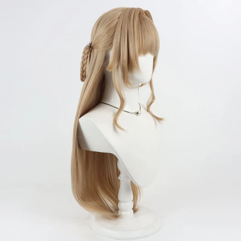 Virtual YouTube Vtuber  Streamer・Furen E Lustario Cosplay Wig Halloween Carnival Party Props Synthetic Hair + Wig Cap