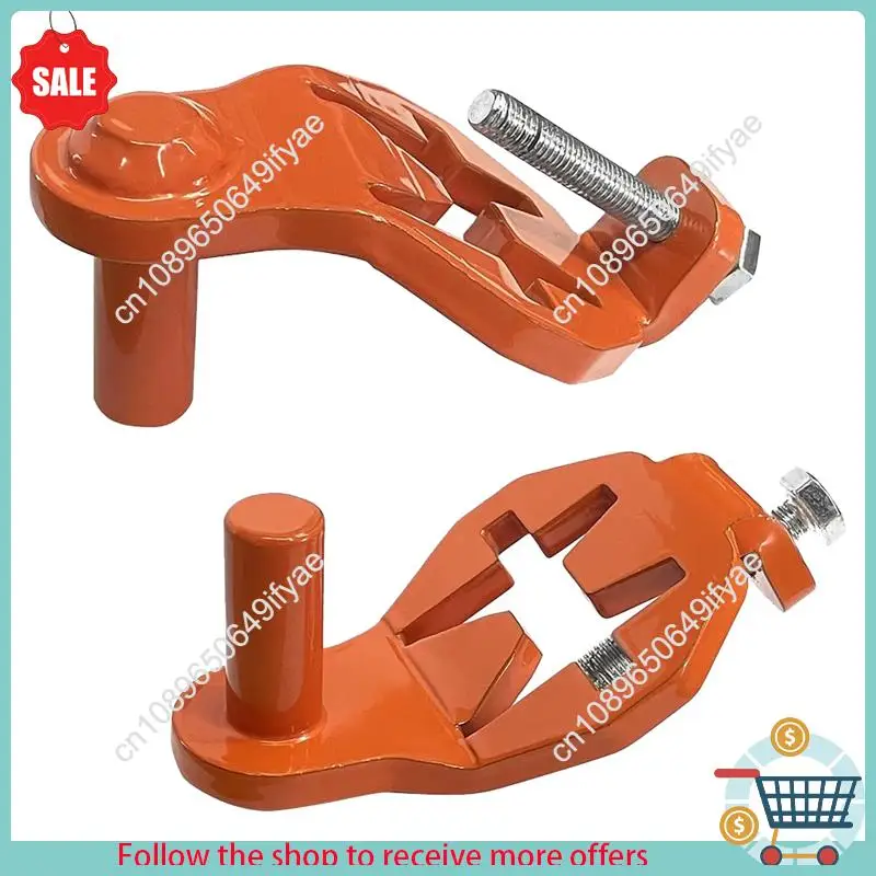 

Y67A-T-Post Штифты для петли для ворот Сверхмощная вешалка для ворот Подвесные ворота из металла Т-образной стойки Стальные петли для ворот Целевая вешалка