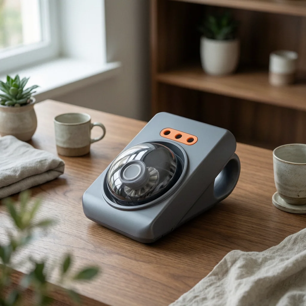 Humidifying Fan Two-in-One Function Rechargeable Desktop Fan Small Appliance Display Screen Climate Device Rounded Corners