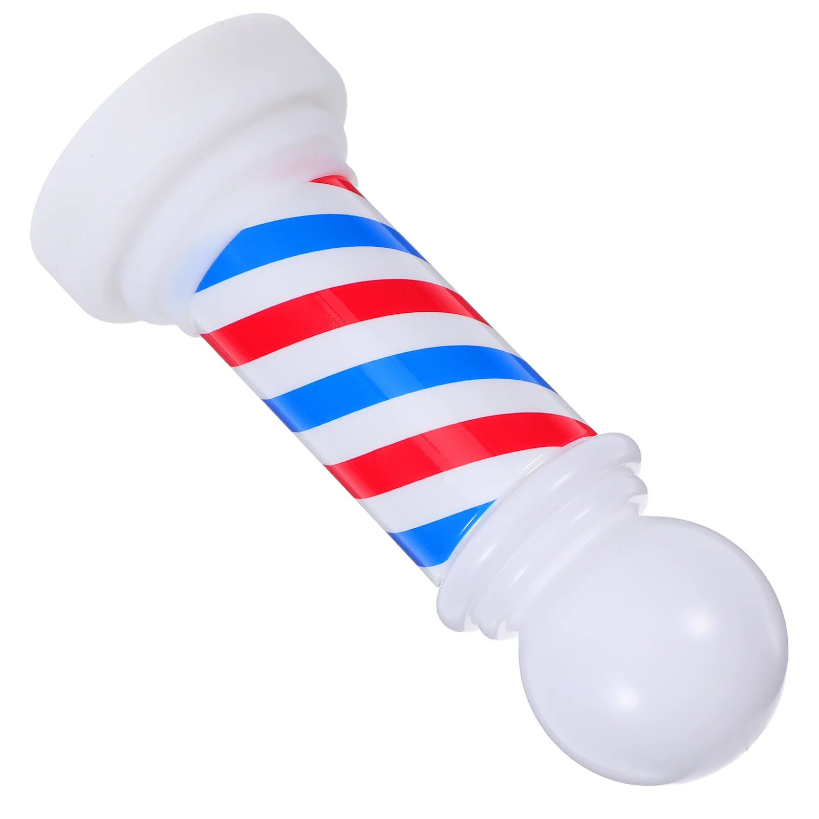 

Светящаяся лампа для парикмахерской, красный, белый, синий, открытый знак для салона, светильник для украшения парикмахерской, многоразовый неоновый столб