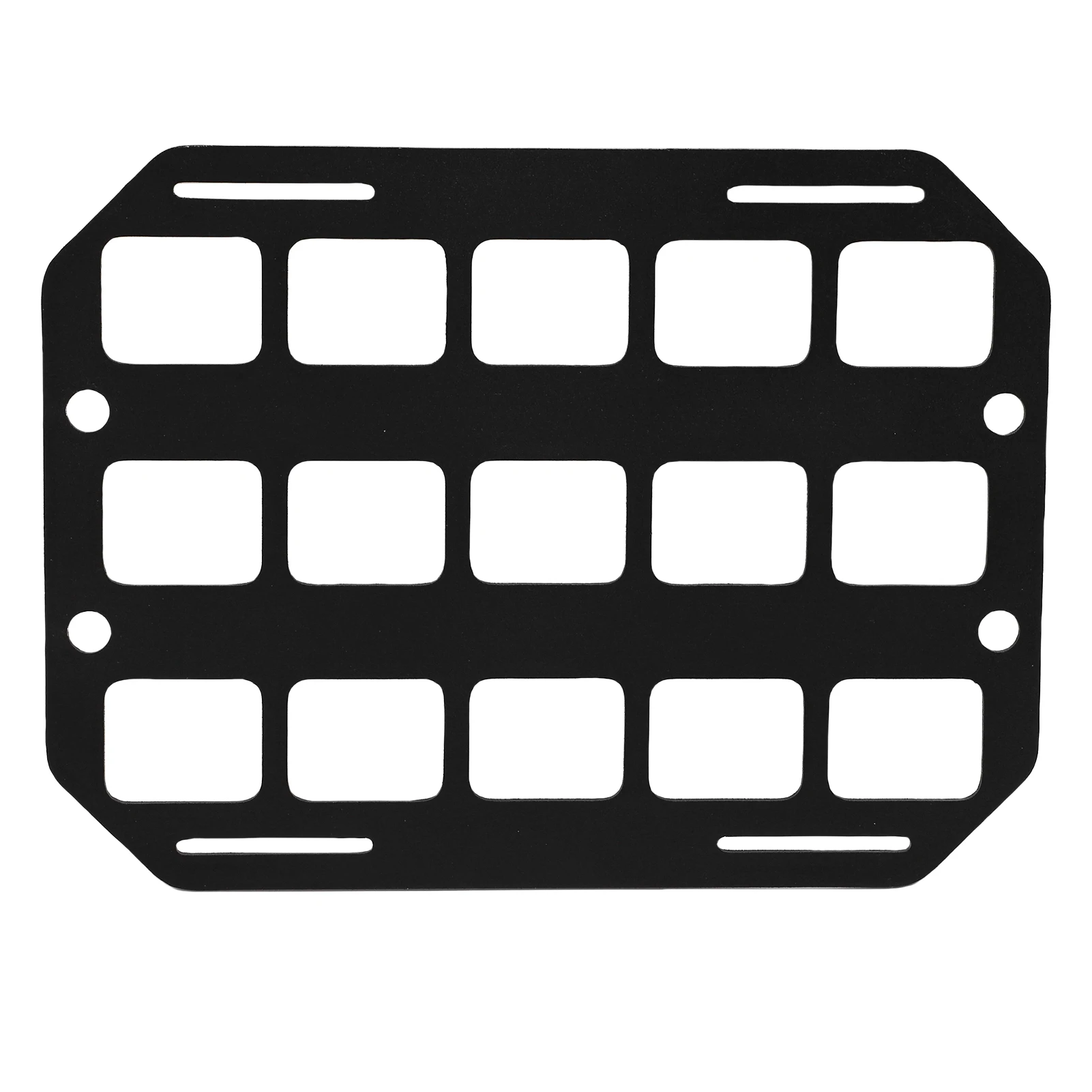 Truck Bed Molle Panel Multifunctional High Hardness Aluminum L Rail Mount Side Bed Molle Panel Truck Bed Panel Truck Molle Panel